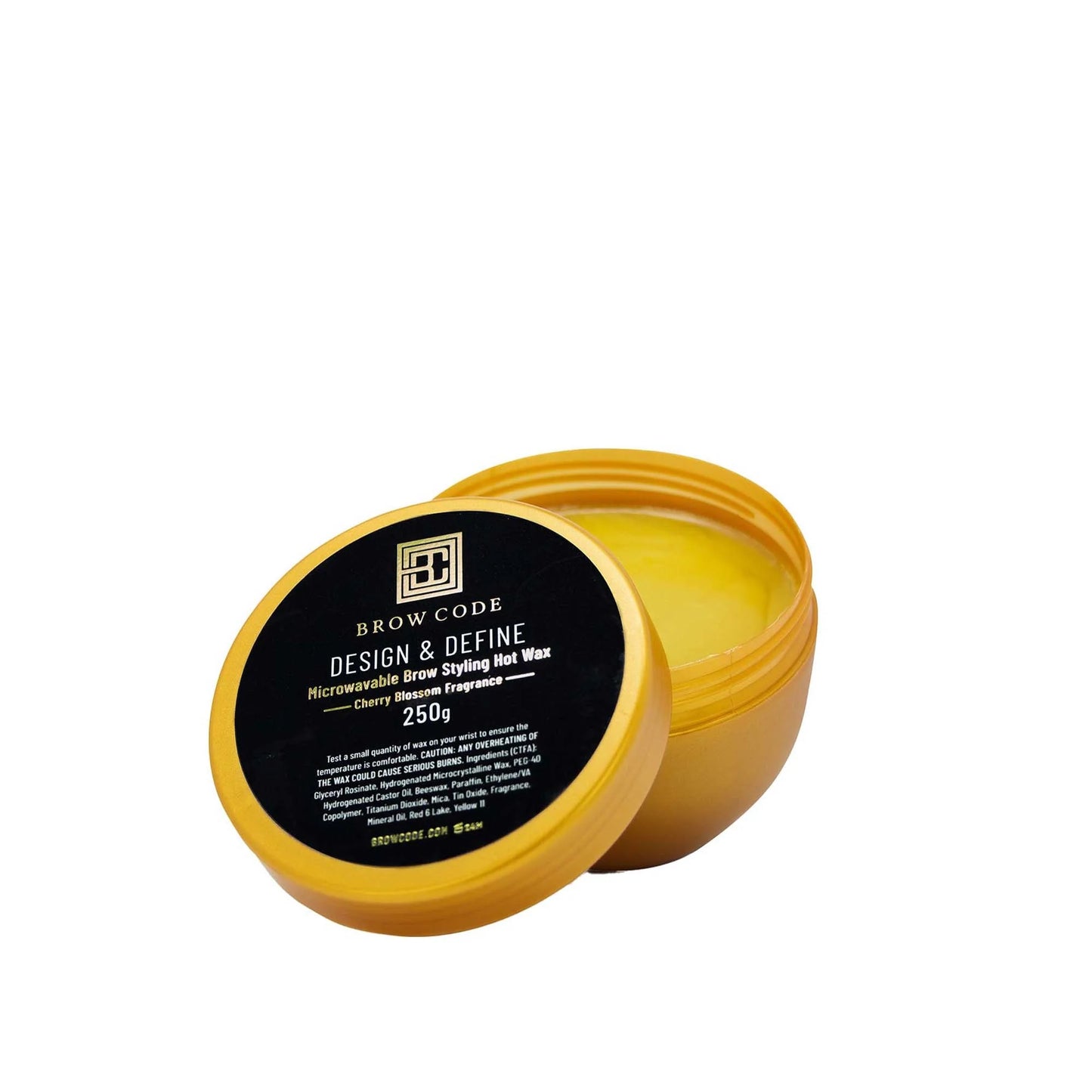 Brow Code: Design & Define Microwavable Brow Styling Hot Wax 250g
