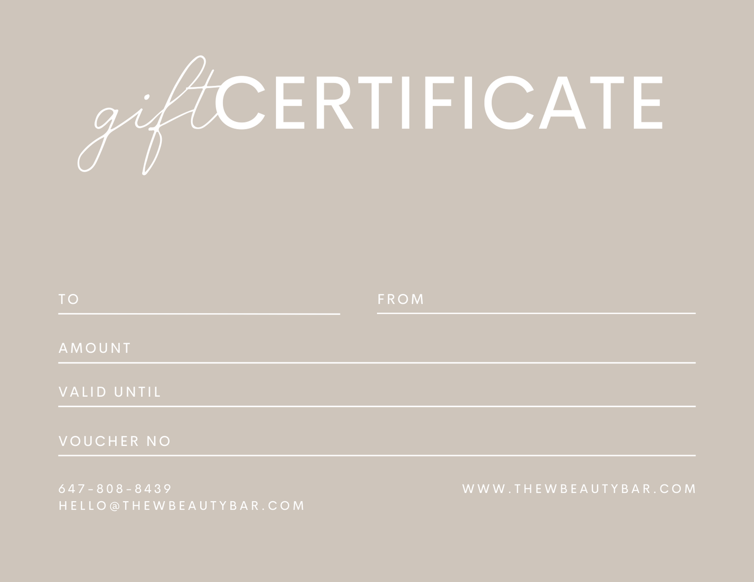 The Ultimate Gift Card