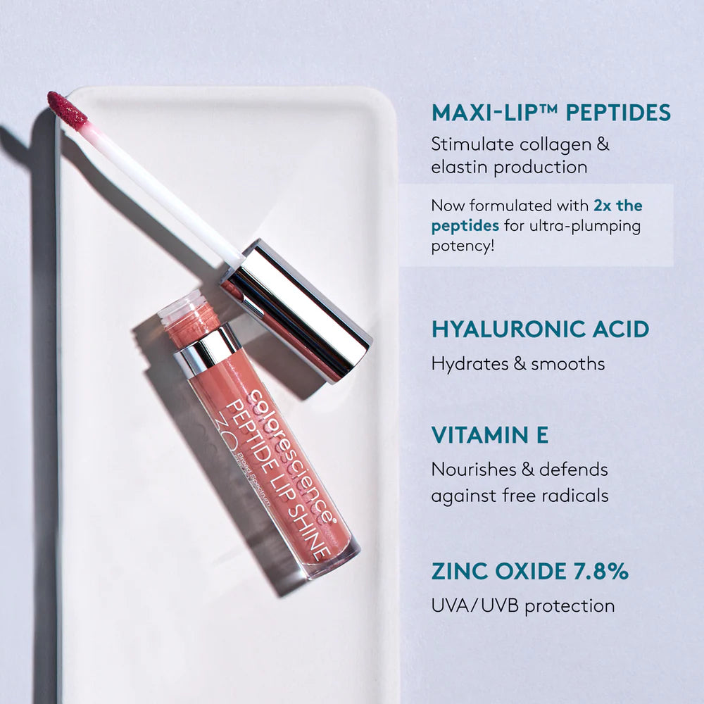 ColoreScience: Peptide Lip Shine SPF 30